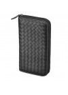 Кошелёк Bottega Veneta Zip Around black