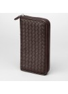 Кошелёк Bottega Veneta Zip Around Coffee