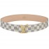 Ремень Louis Vuitton Azur canvas LV Initials M9609S